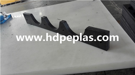 UHMWPE/HDPE tube support block
