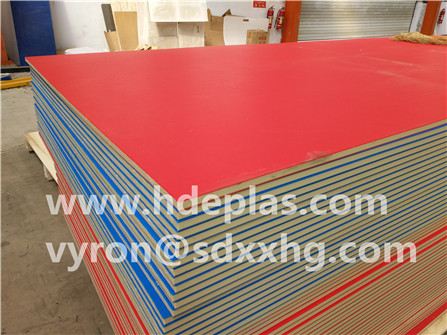 hdpe textured ABA color sheet for children playground