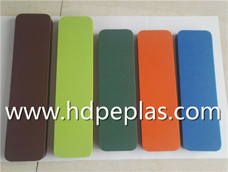 sandwich color HDPE sheet