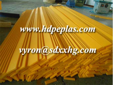 UHMWPE and HDPE high wear resistance strips