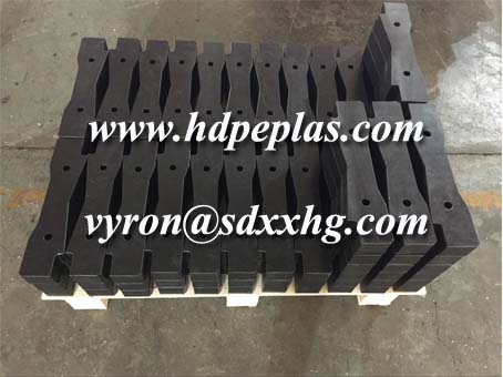 CNC machining UHMWPE/HDPE wear part by drawing.