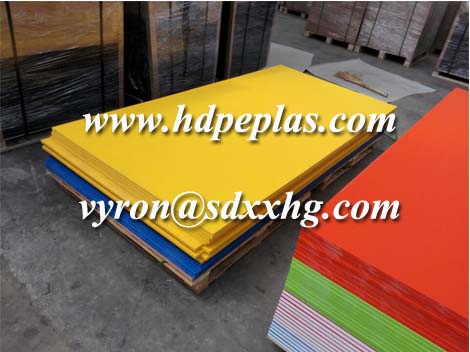 HDPE PE single color orange peel surface sheet,anti-UV character