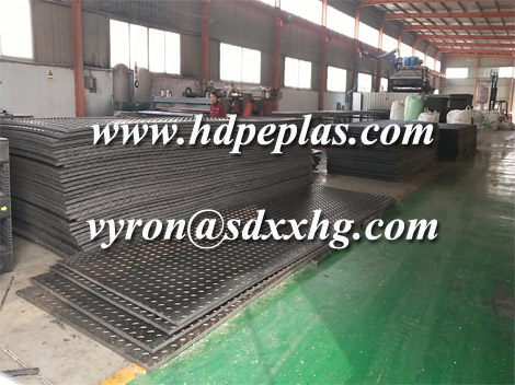 HDPE ground protection mats