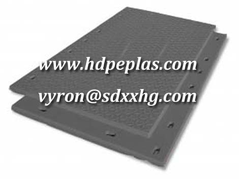 hollow HDPE ground protection mats