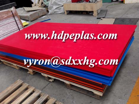 Orange peel surface HDPE plastic sheet