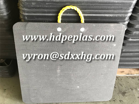 Customized uhmwpe crane outrigger pad