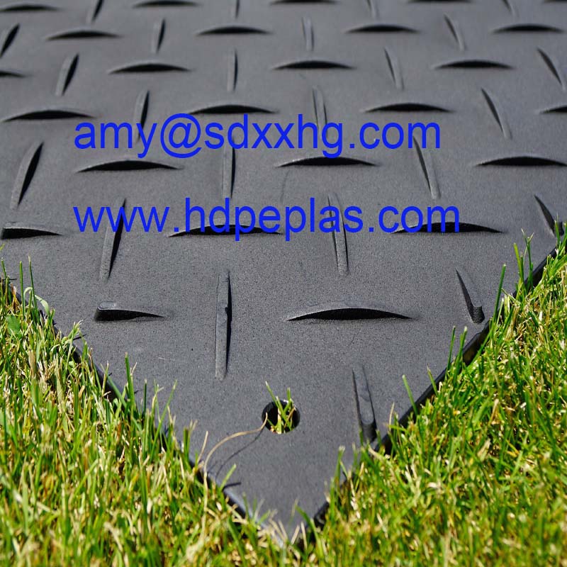 HDPE Ground Protection Plastic Mats PE Ground Sheet