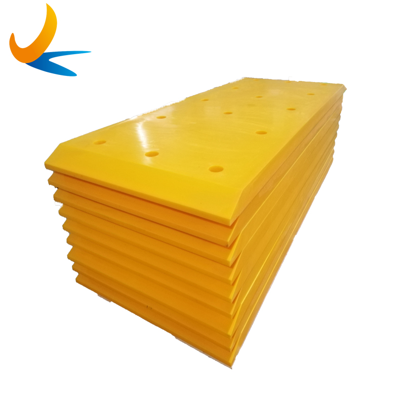Yellow UHMWPE Marine Fender Pad for Panama Projects