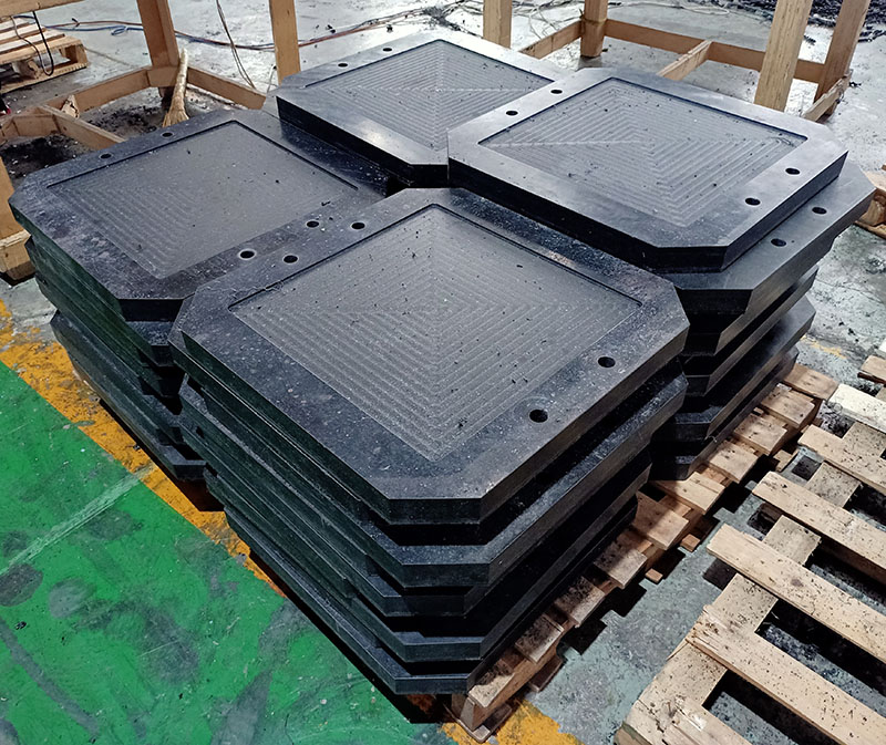 Heavy duty hdpe plastic crane outrigger pads/UHMWPE crane support pad