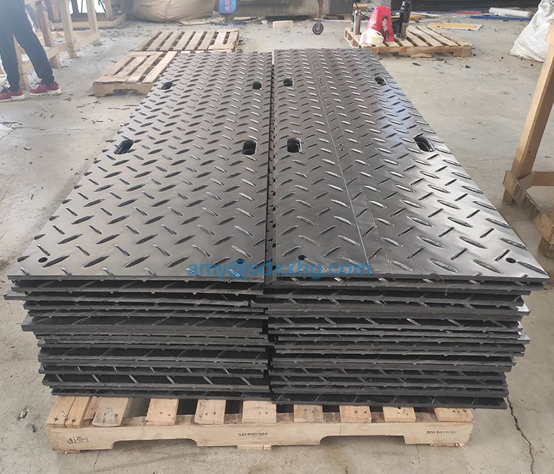 Heavy duty UV protection HDPE plastic ground protection road mat