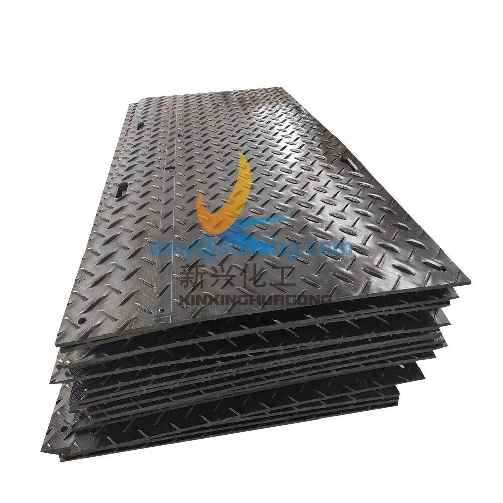 Temporary road mats/HDPE road way protection ground mats