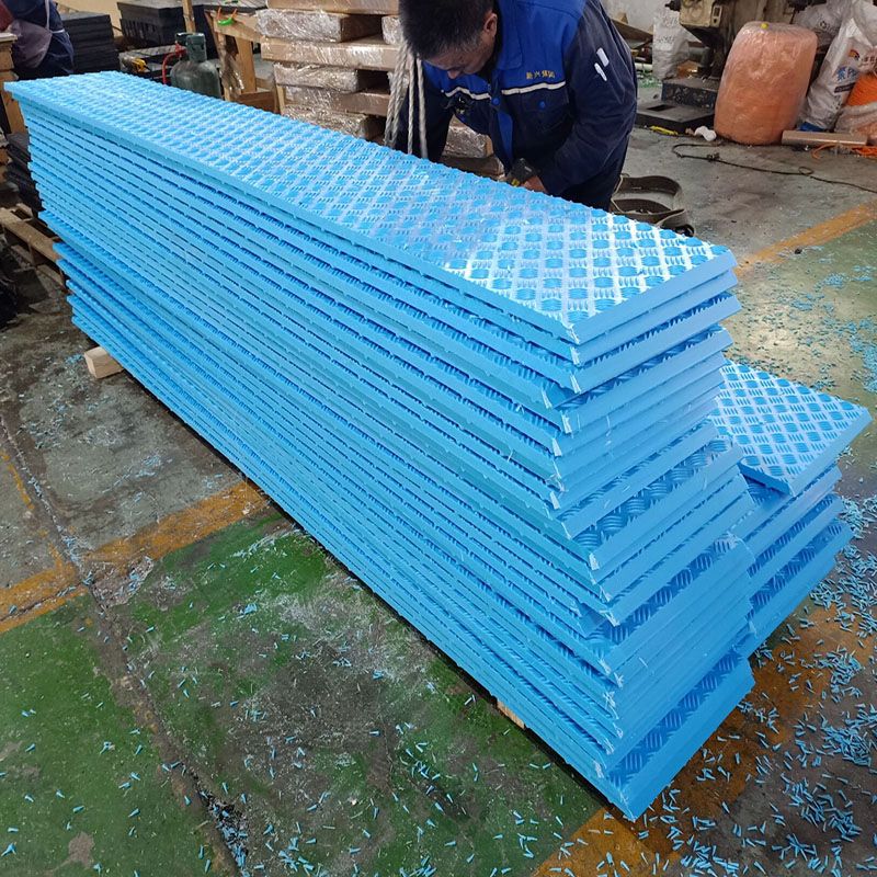 hdpe track temporary road mats for construction plastic ground cover sheet
