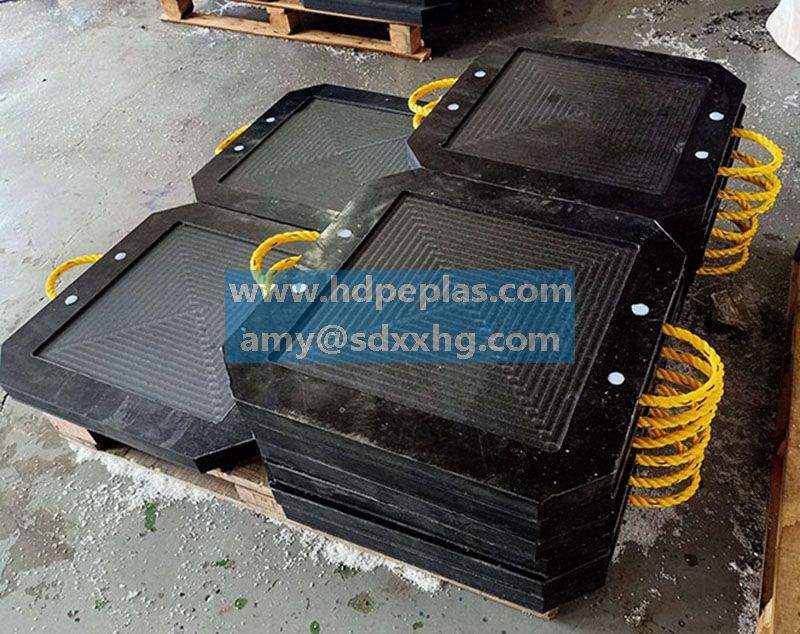 UHMW-PE Stabilizer Pads for Crane and Boom Truck