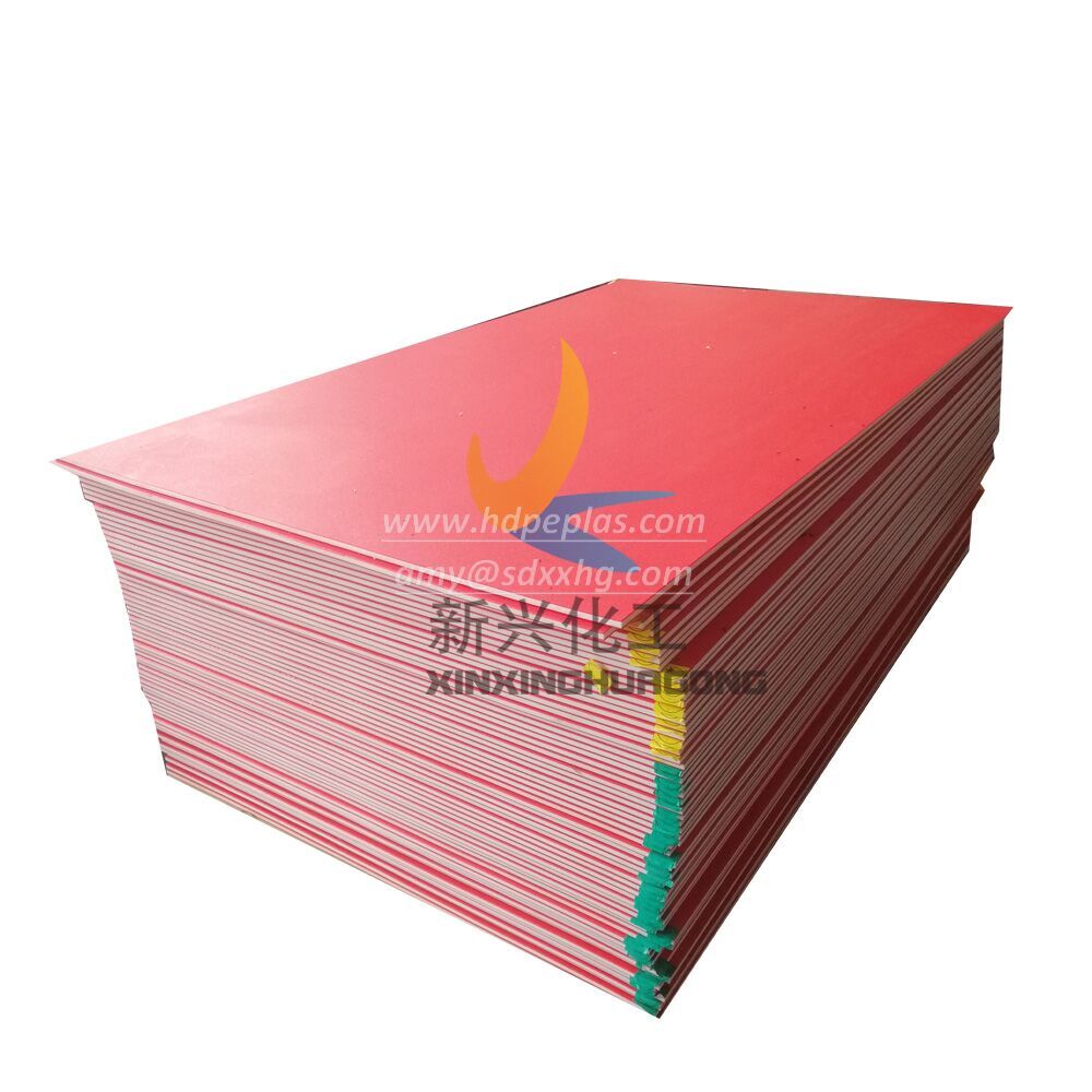 Three Layer Double Color Hdpe board Plastic hdpe sheet