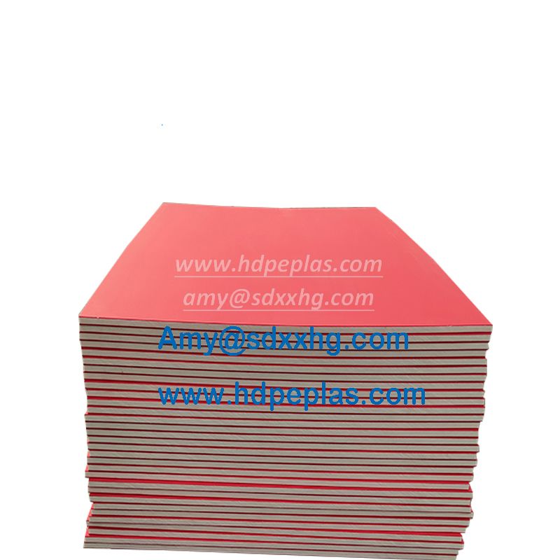 Three Layer Double Color Hdpe board Plastic hdpe sheet