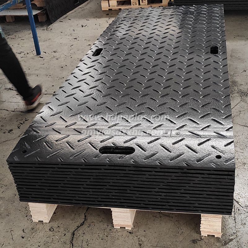 Diamond Plate/Pedestrian Plate Tread Design Ground Protection Mat