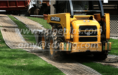 temporary access for work areas and protection over hard surfaces as well as soft ground conditions