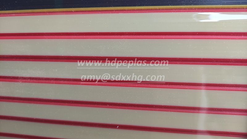 Plastic Red ColorBoard Plastic Sheet Colored HDPE Board