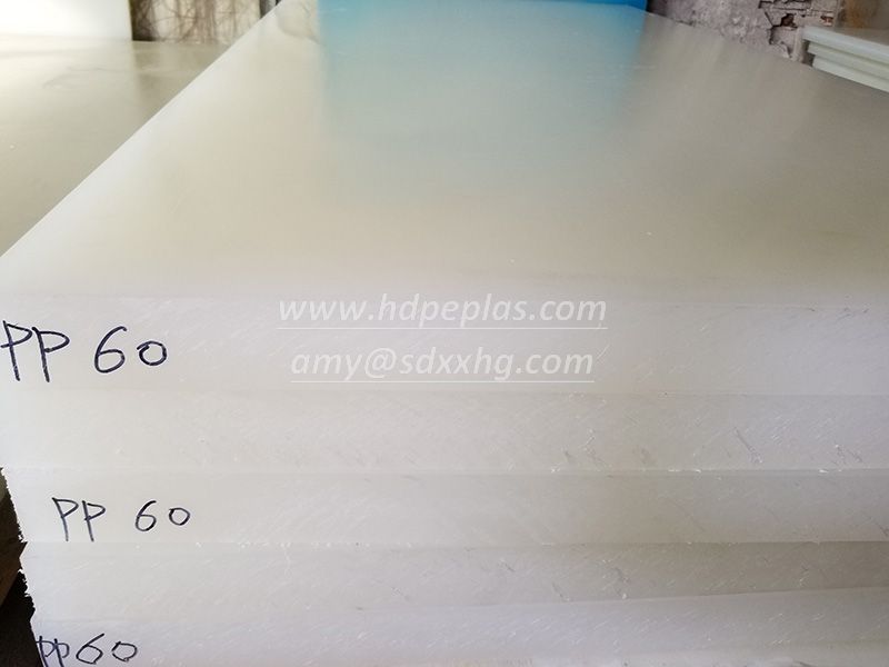 White polypropylene PP plastic Flat sheet plate