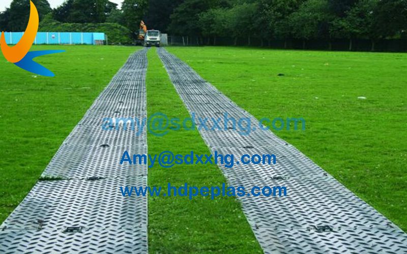 Application of Polyethylene Hdpe Ground Protection Mat
