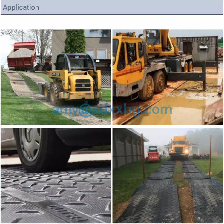 Application of Polyethylene Hdpe Ground Protection Mat