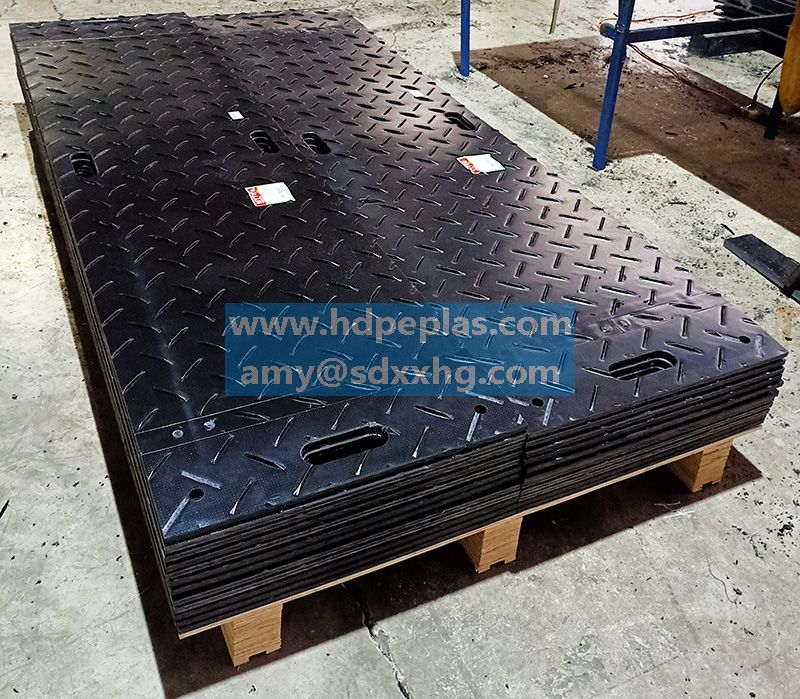 hdpe plastic ground cover track mats