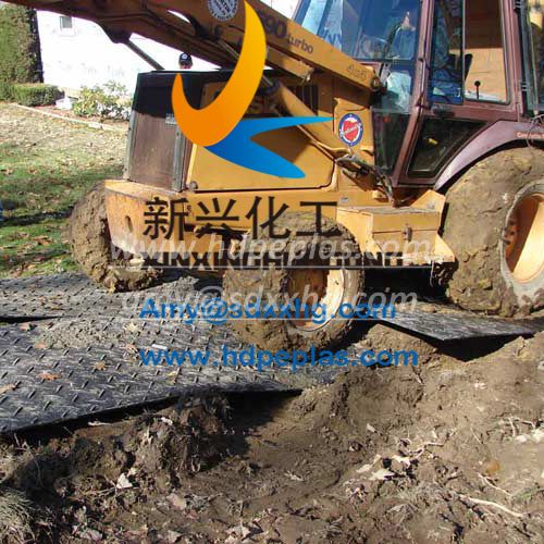 Temporary Construction Site Equipment Ground Protection Mat