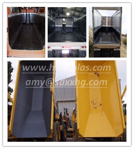 SLICK PLASTIC SHEETS FOR TRUCK BEDS, HOPPERS,