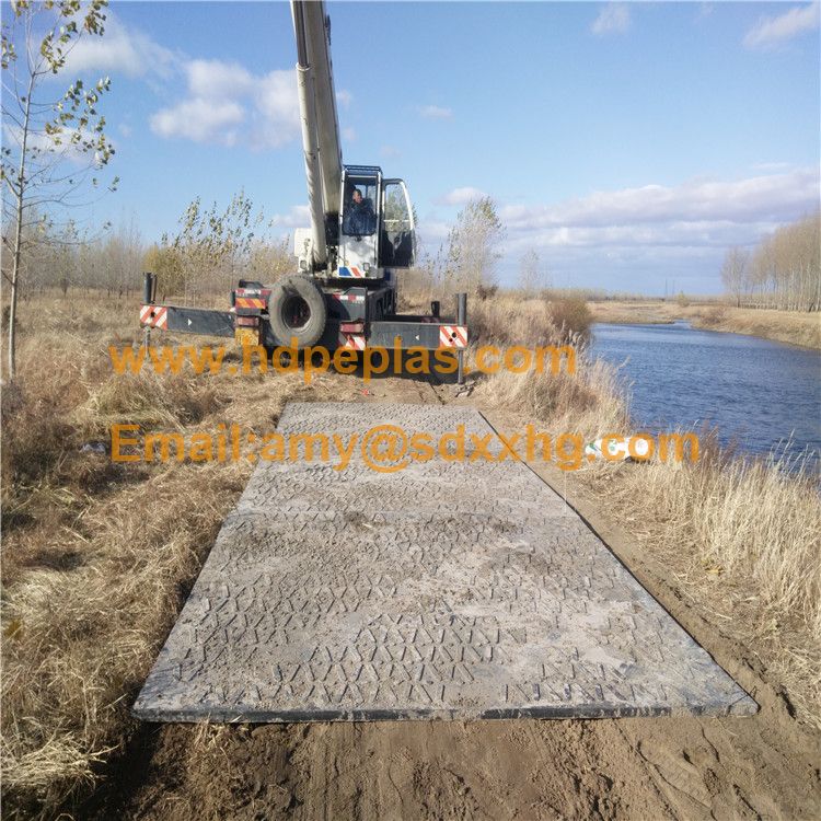 Temporary Access Roads On Construction Sites Bog Mats