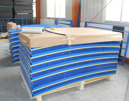 HDPE Anti-UV dasher board fence for ice rink