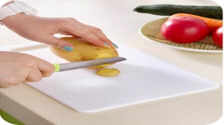 Anti slip White wholesale cutting board