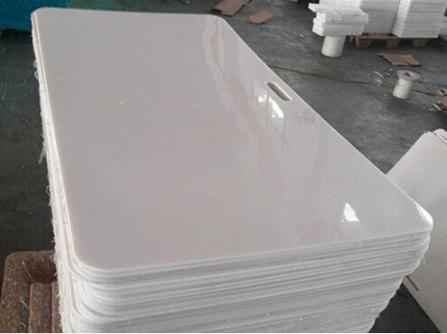 5mm thick hdpe / PE/PP plastic shooting pad