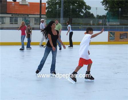 hockey ice rink barrier and fence/shooting roller skating rink plastic board