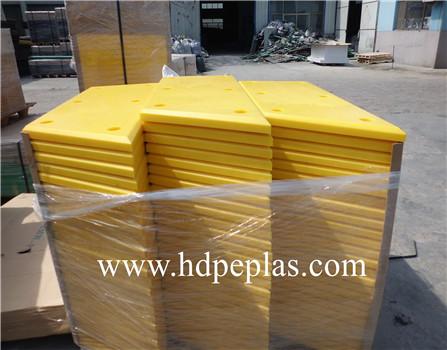 UHMWPE/HDPE plastic rubber marine dock fender sheet