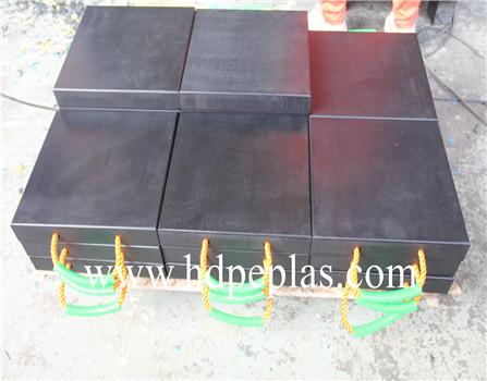 Support bases for the construction machines, hdpe crane foot mat
