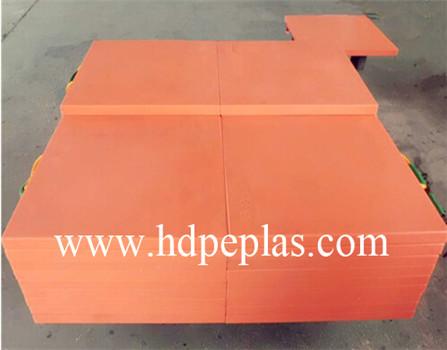 High quality heavy duty plastic hdpe outrigger pads