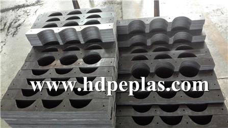 UHMWPE Pipe support block